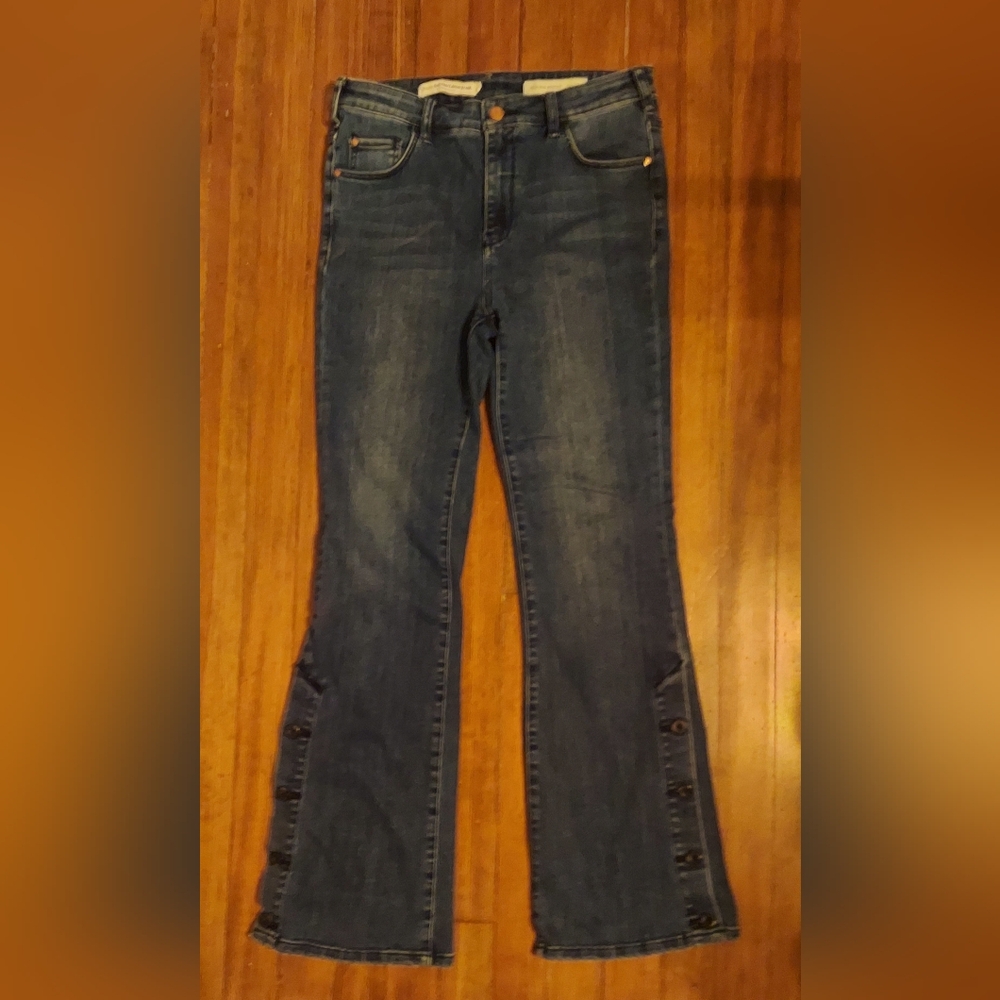 Pilcro and the letterpress flair jeans size 29